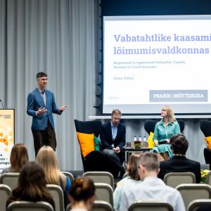 Mõttekoja Praxis juhataja Urmo Kübar. Foto: Erlend Štaub