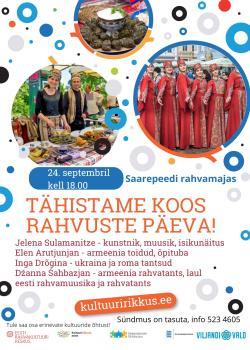 Celebrating the National Minorities Day together in Viljandi County