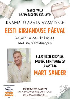 Raamatu aasta avamine Eesti kirjanduse päeval  